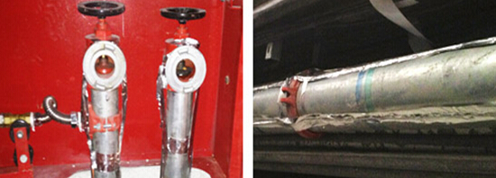 电伴热带在消防栓上的使用